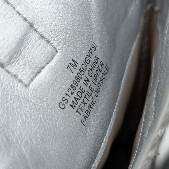 Mia Gypsi Rhinestone Western Ankle Boots Women's Silver Size US7M EU37.5 - Picture 7 of 12